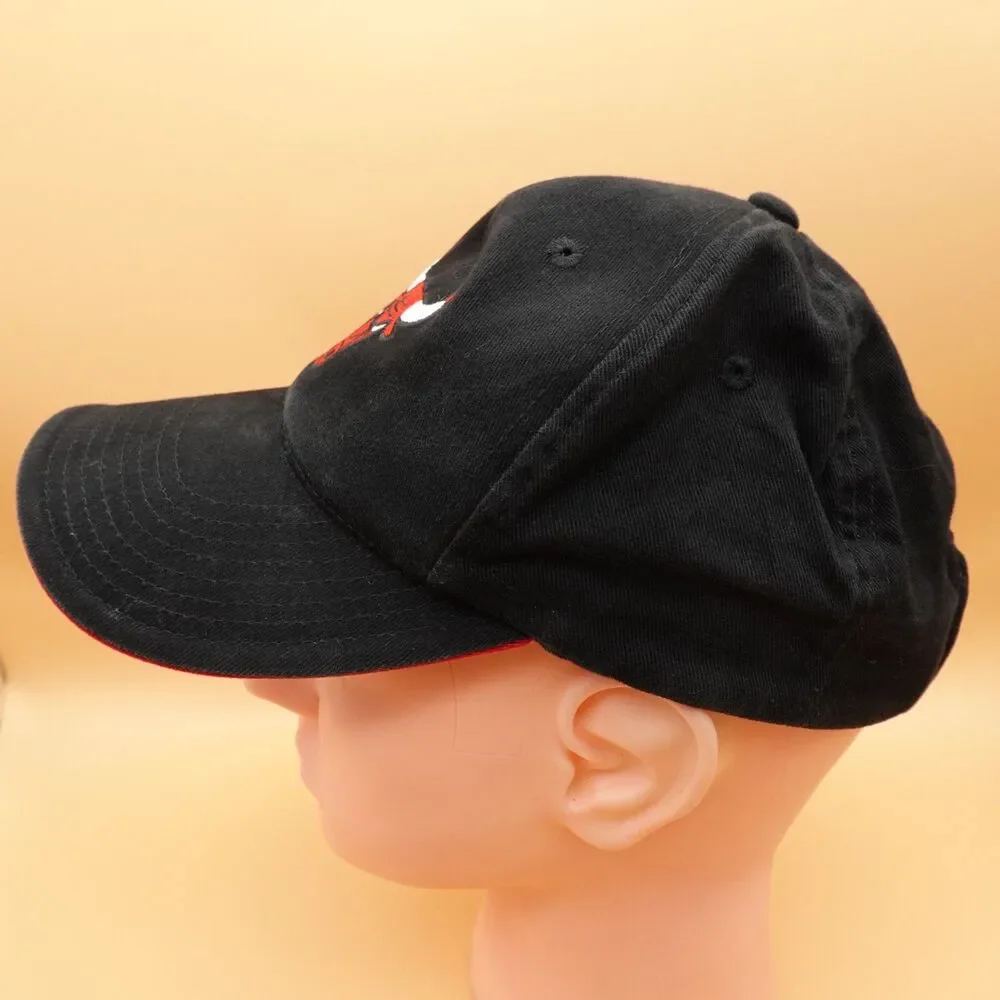 Chicago Bulls Hat Cap American Needle Adjustable Black NBA